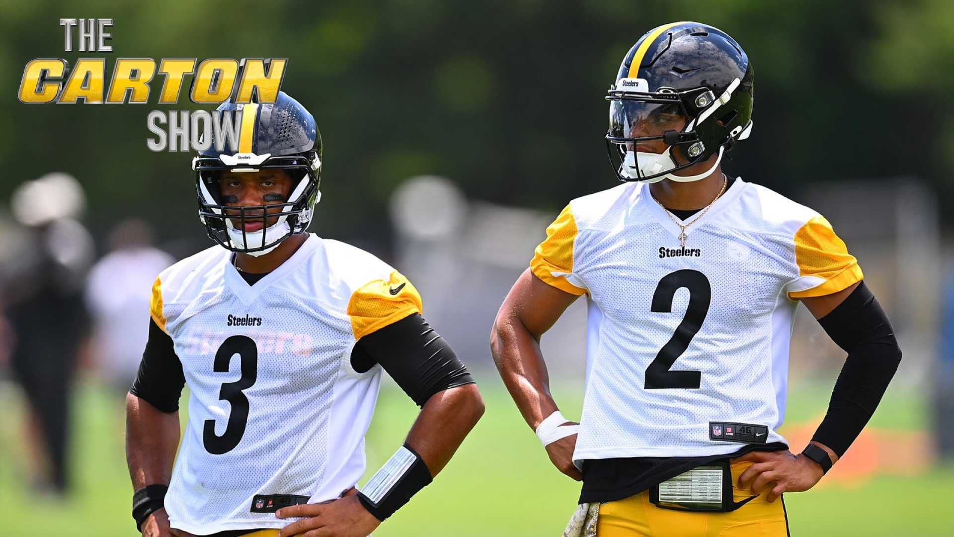 Justin Fields And Russell Wilson Steelers