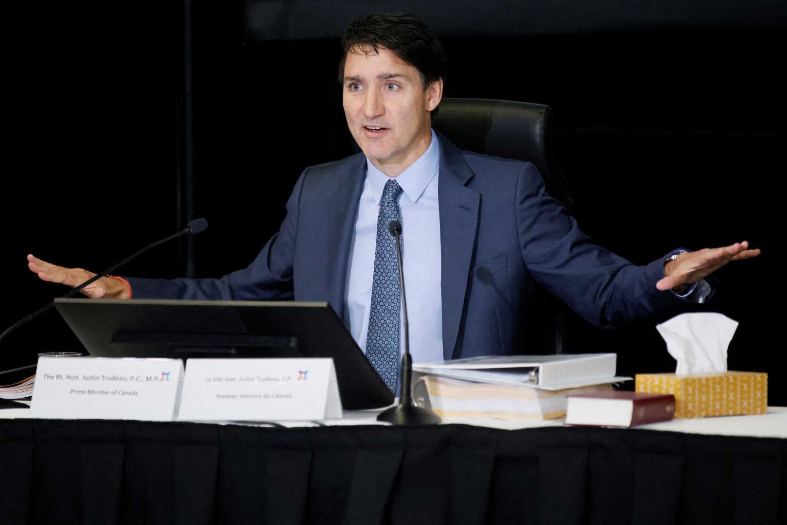 Justin Trudeau Announcing Immigration Policy Changes