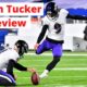 Justin Tucker Kicking Field Goal