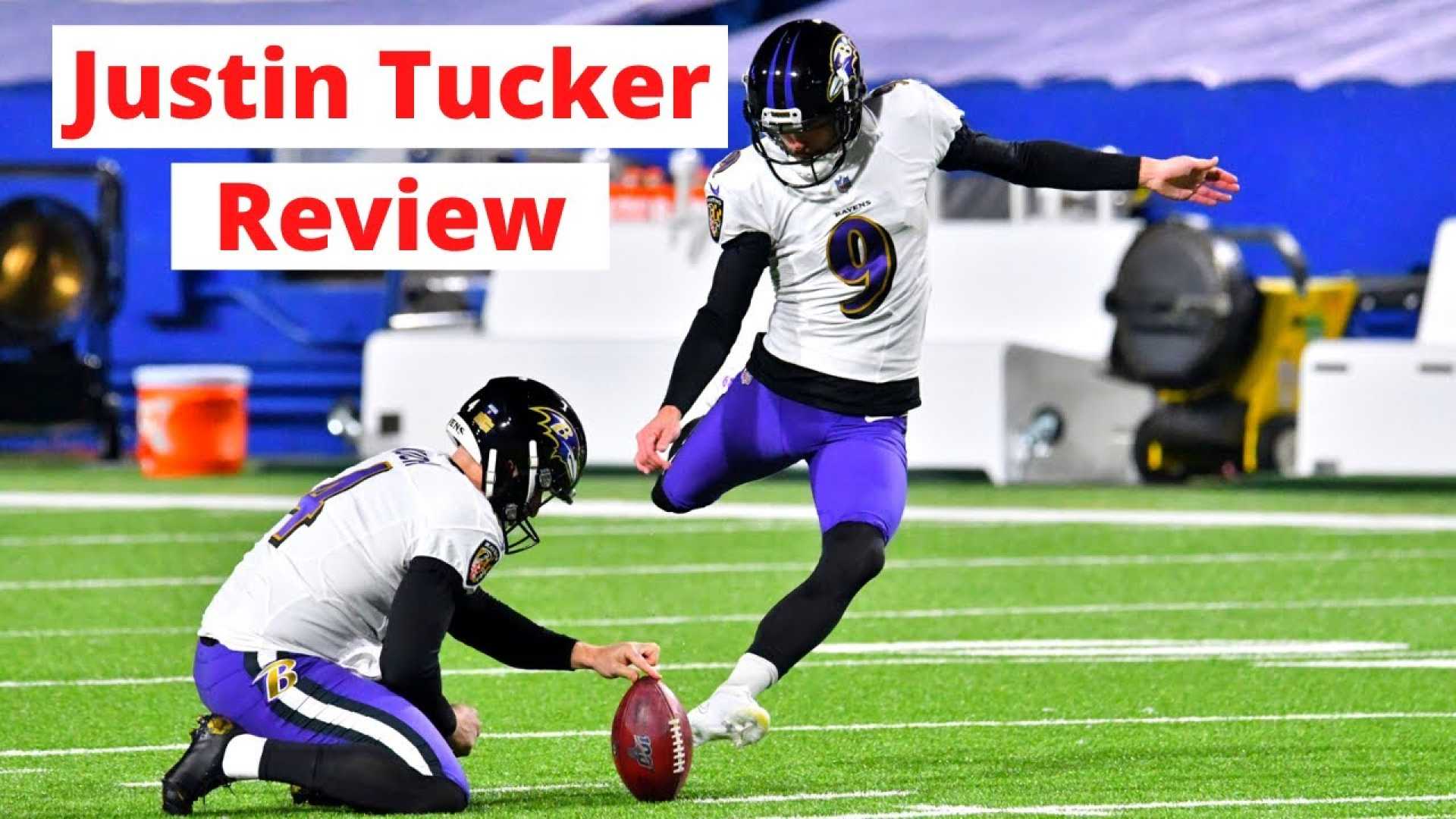 Justin Tucker Kicking Field Goal