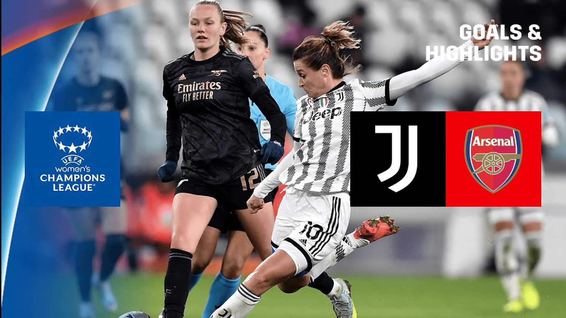 Juventus Women Vs Arsenal Women Uefa Women's Champions League