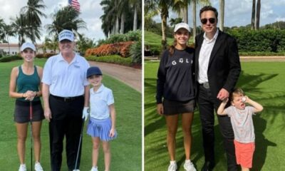 Kai Trump Golfing With Donald Trump And Elon Musk