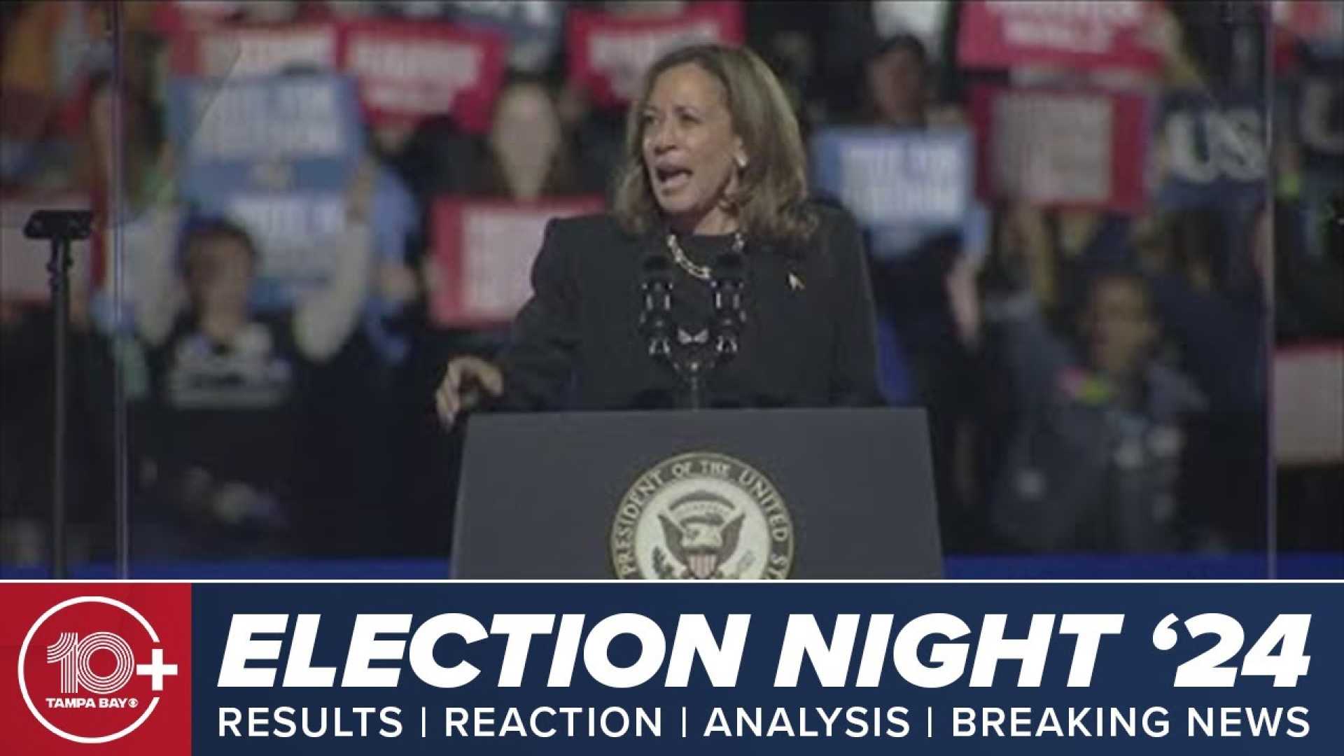 Kamala Harris Election Day Reaction