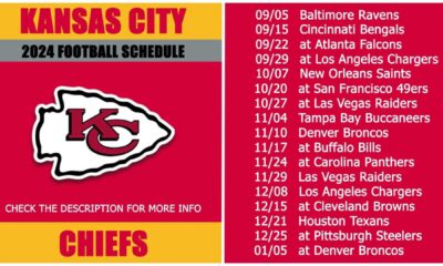 Kansas City Chiefs Schedule 2024