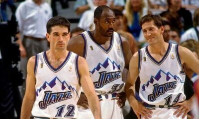 Karl Malone In Utah Jazz Uniform