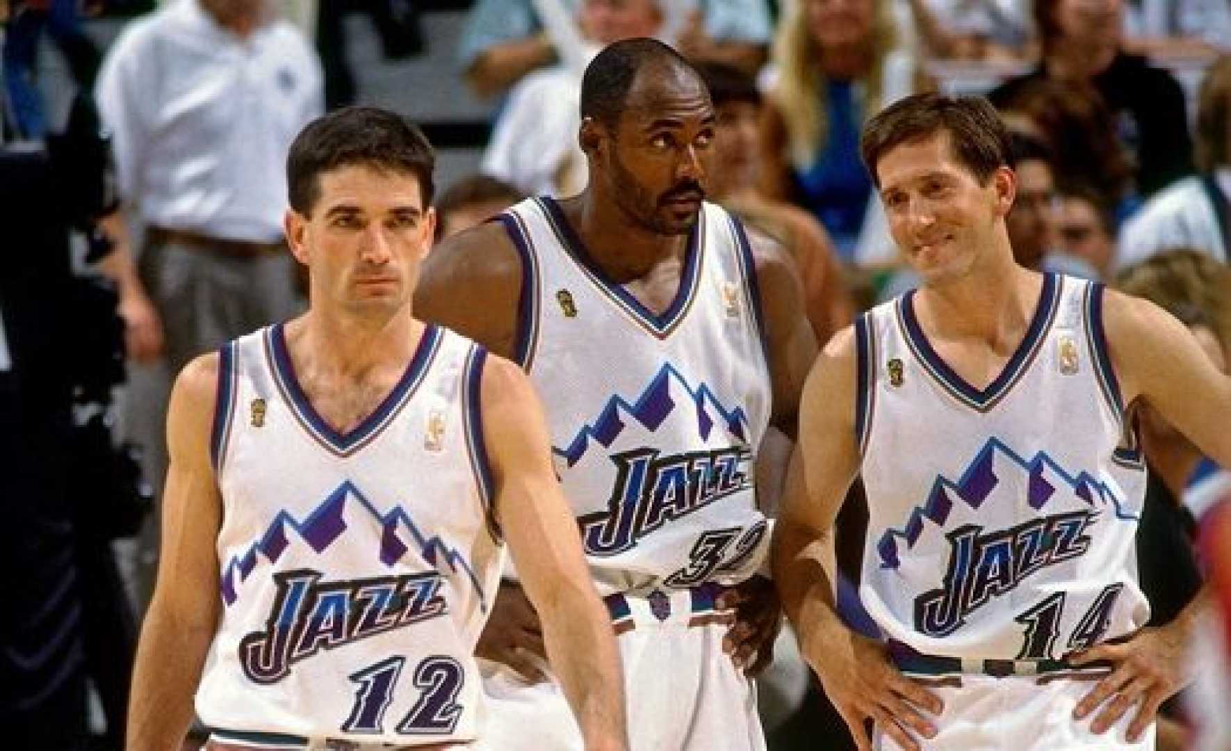 Karl Malone In Utah Jazz Uniform