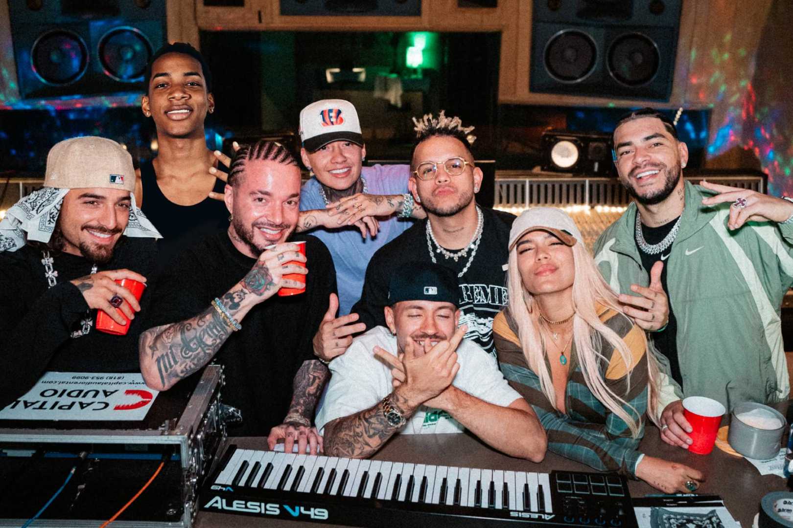 Karol G, Feid, J Balvin, Maluma +57 Music Video