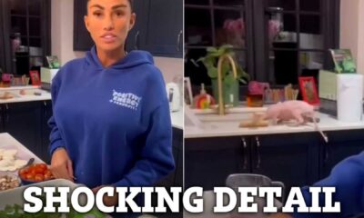 Katie Price Cooking Video Unhygienic Detail