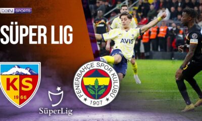 Kayserispor Vs Fenerbahçe Turkish Super Lig Match