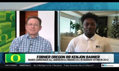 Kenjon Barner And Dan Lanning Oregon Ducks