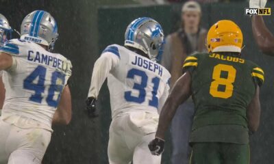 Kerby Joseph Pick Six Against Green Bay Packers