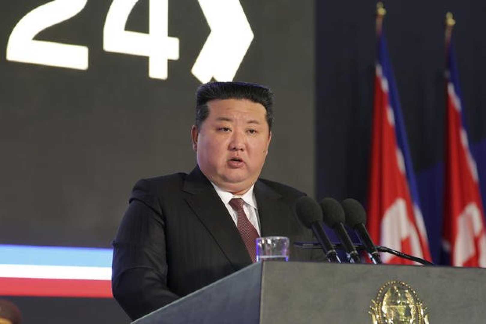 Kim Jong Un At North Korean Defence Exhibition