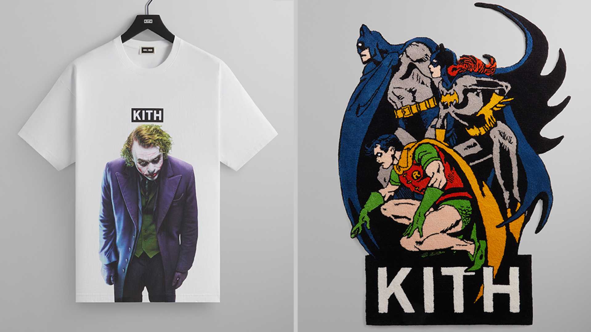 Kith Batman Collection Apparel Accessories