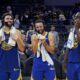 Klay Thompson Guard Of Honor Golden State Warriors