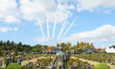 Korean War Veterans Memorial Ceremony Busan