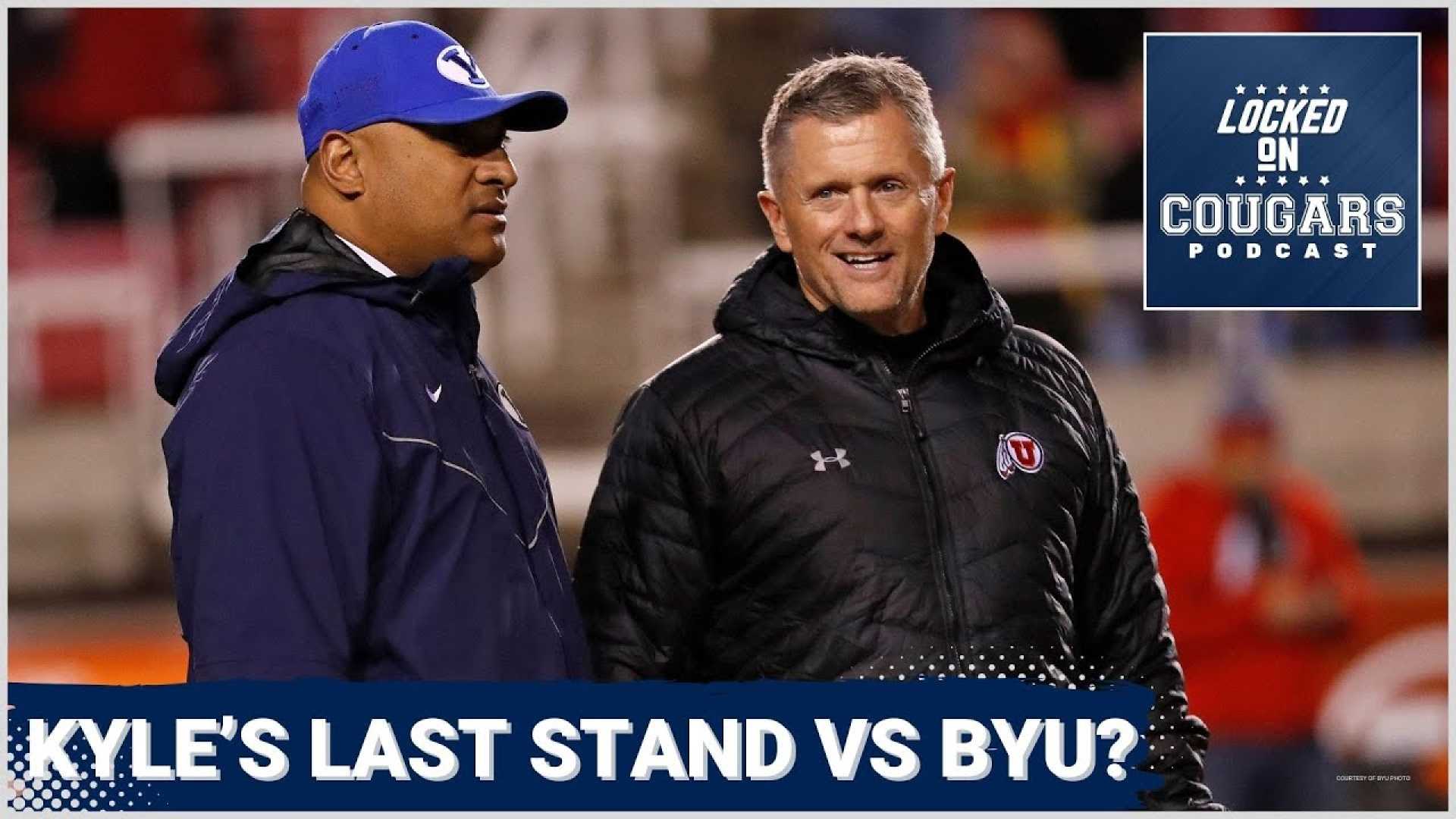 Kyle Whittingham Utah Utes Byu Rivalry Game