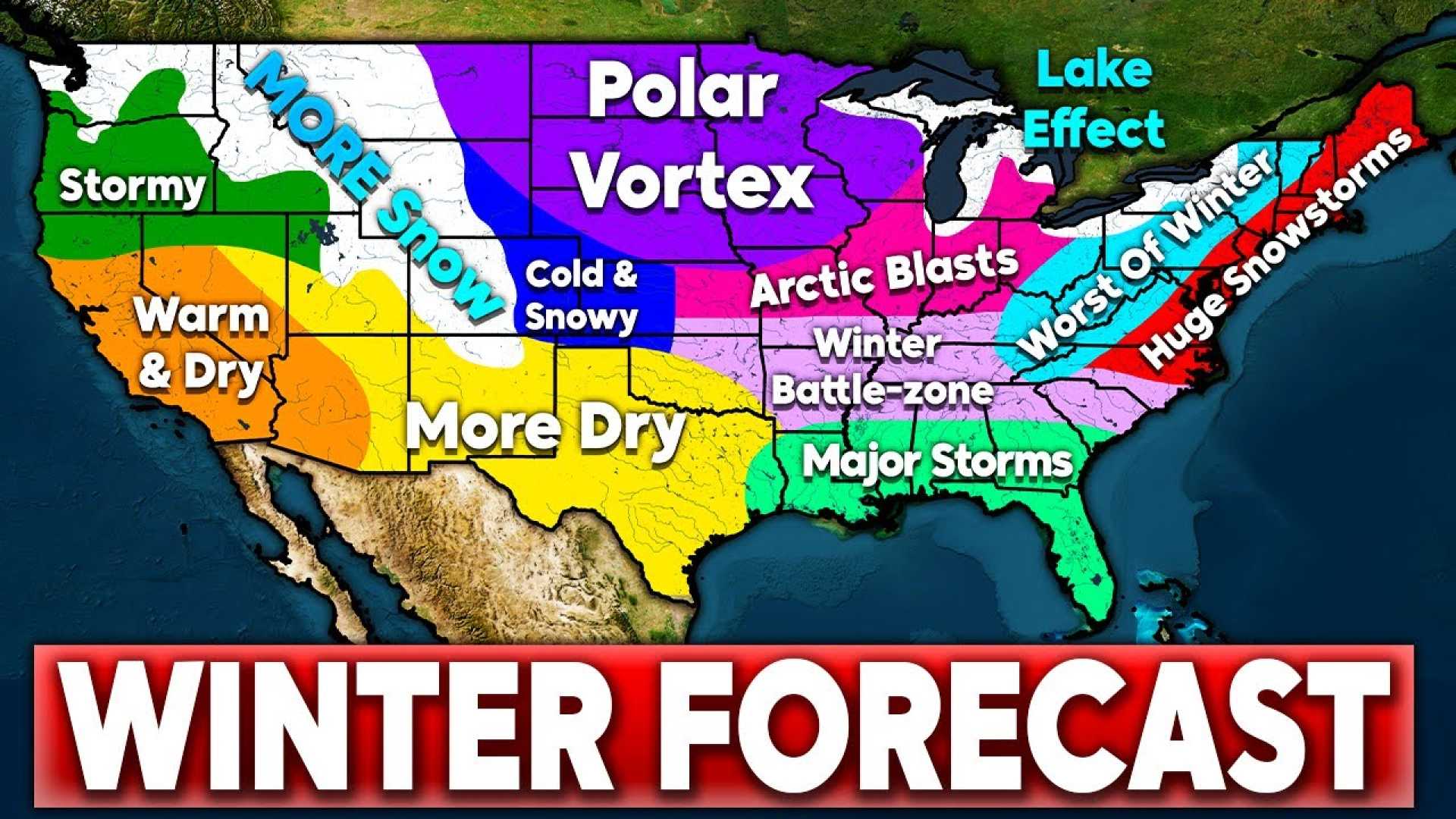 La Niña Winter Weather Forecast 2024 2025