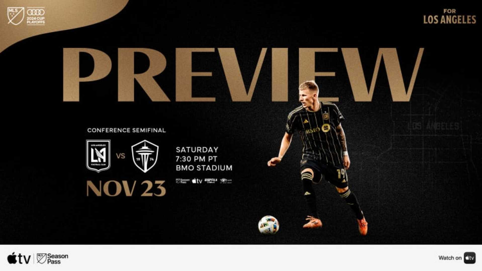 Lafc Vs Seattle Sounders Mls Playoffs