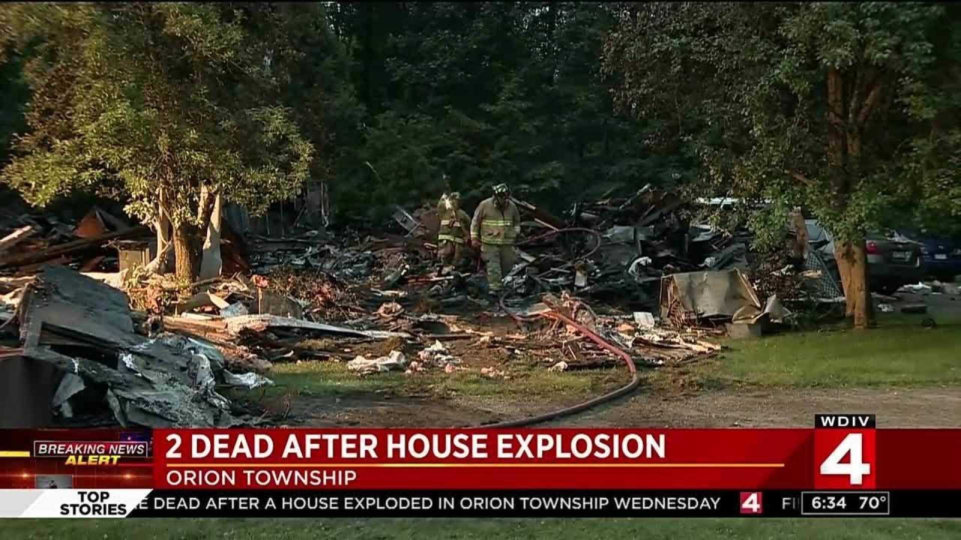 Lake Orion House Explosion