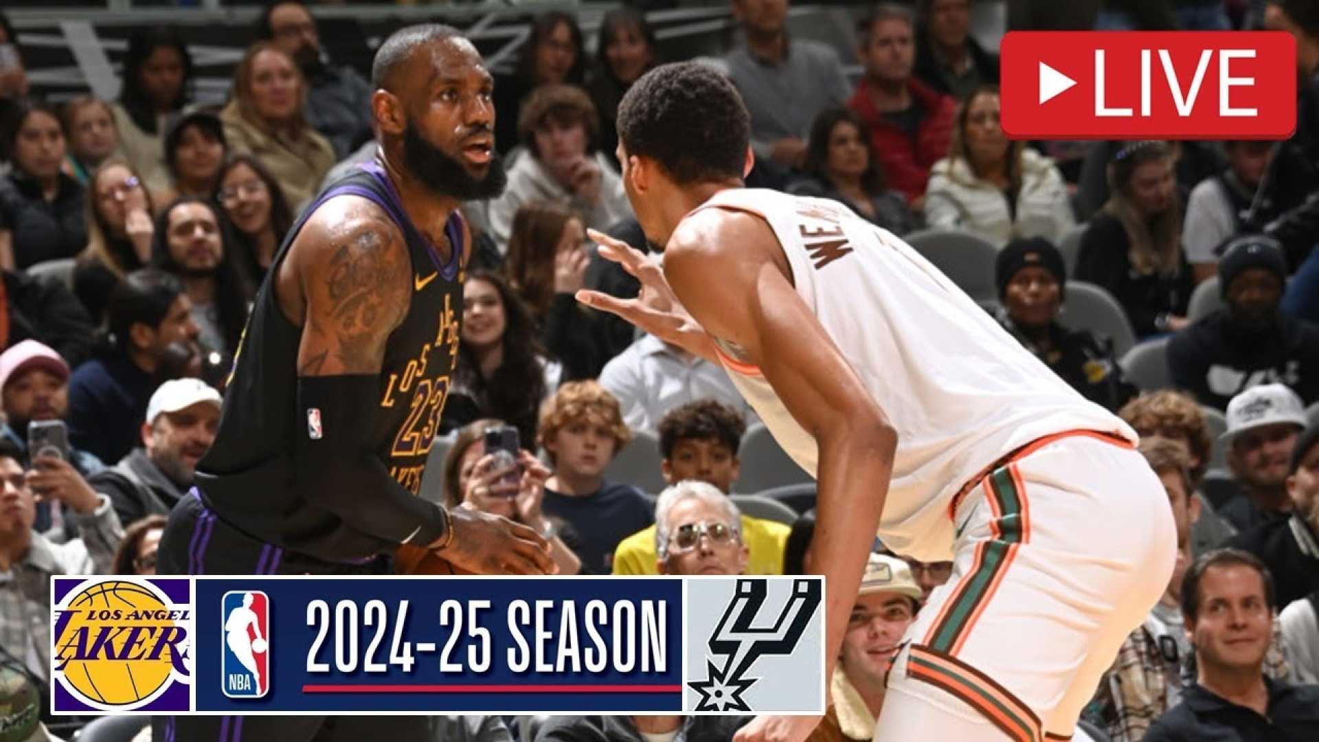 Lakers Vs Spurs Nba Game November 27 2024