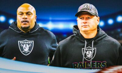 Las Vegas Raiders Coach Antonio Pierce And Luke Getsy