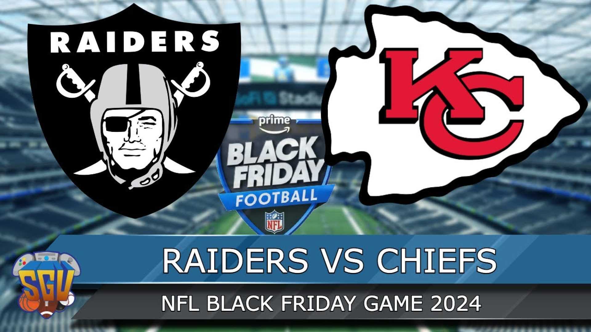 Las Vegas Raiders Vs Kansas City Chiefs Black Friday Game