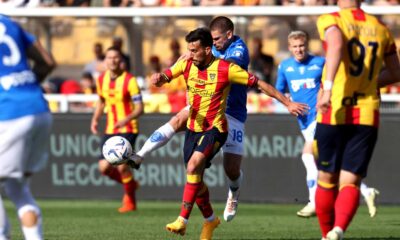 Lecce Vs Empoli Serie A Match Line Ups