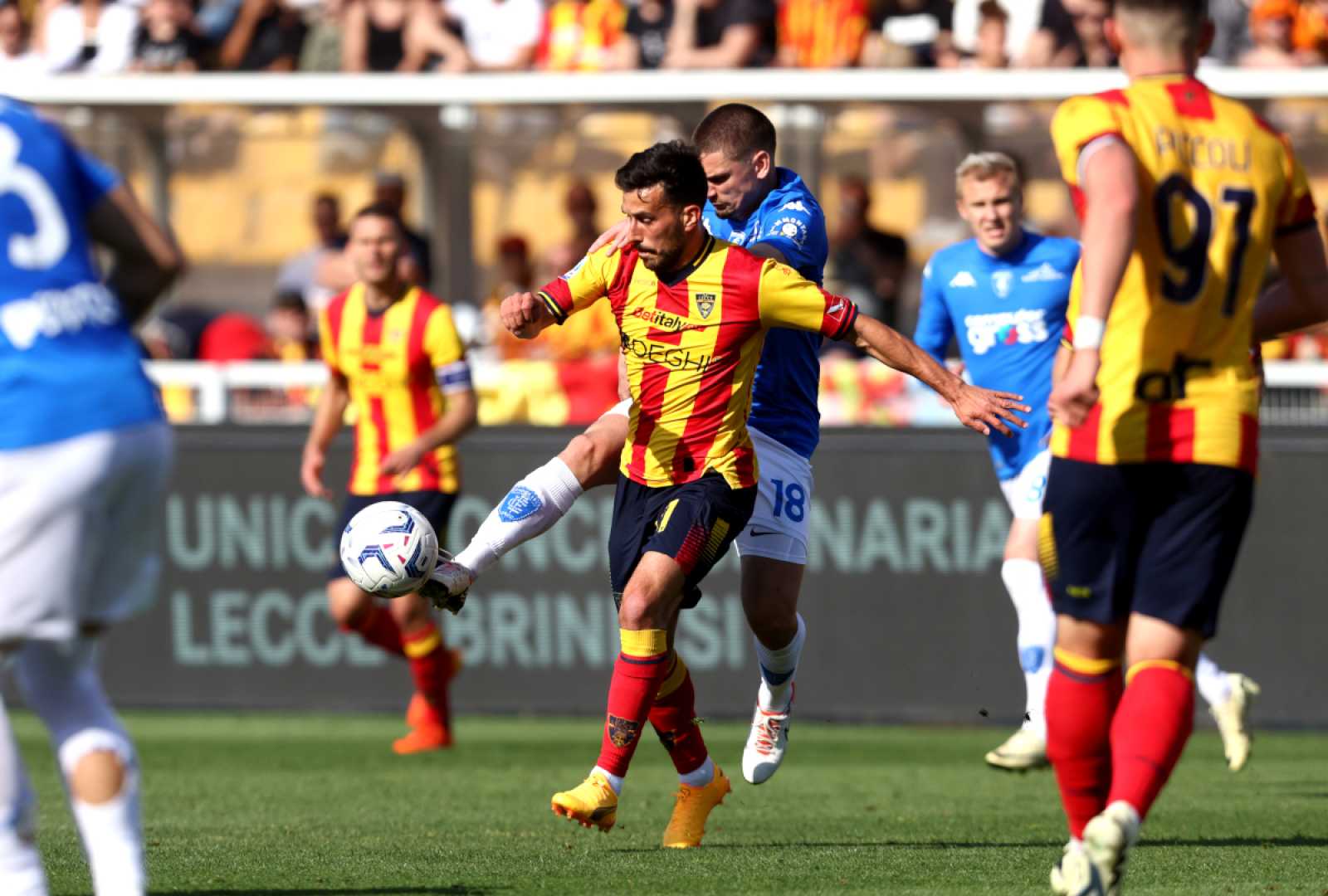 Lecce Vs Empoli Serie A Match Line Ups