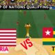 Liberia Vs Togo Africa Cup Of Nations Qualification Match