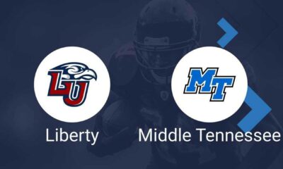 Liberty Flames Vs Middle Tennessee Blue Raiders Football Game