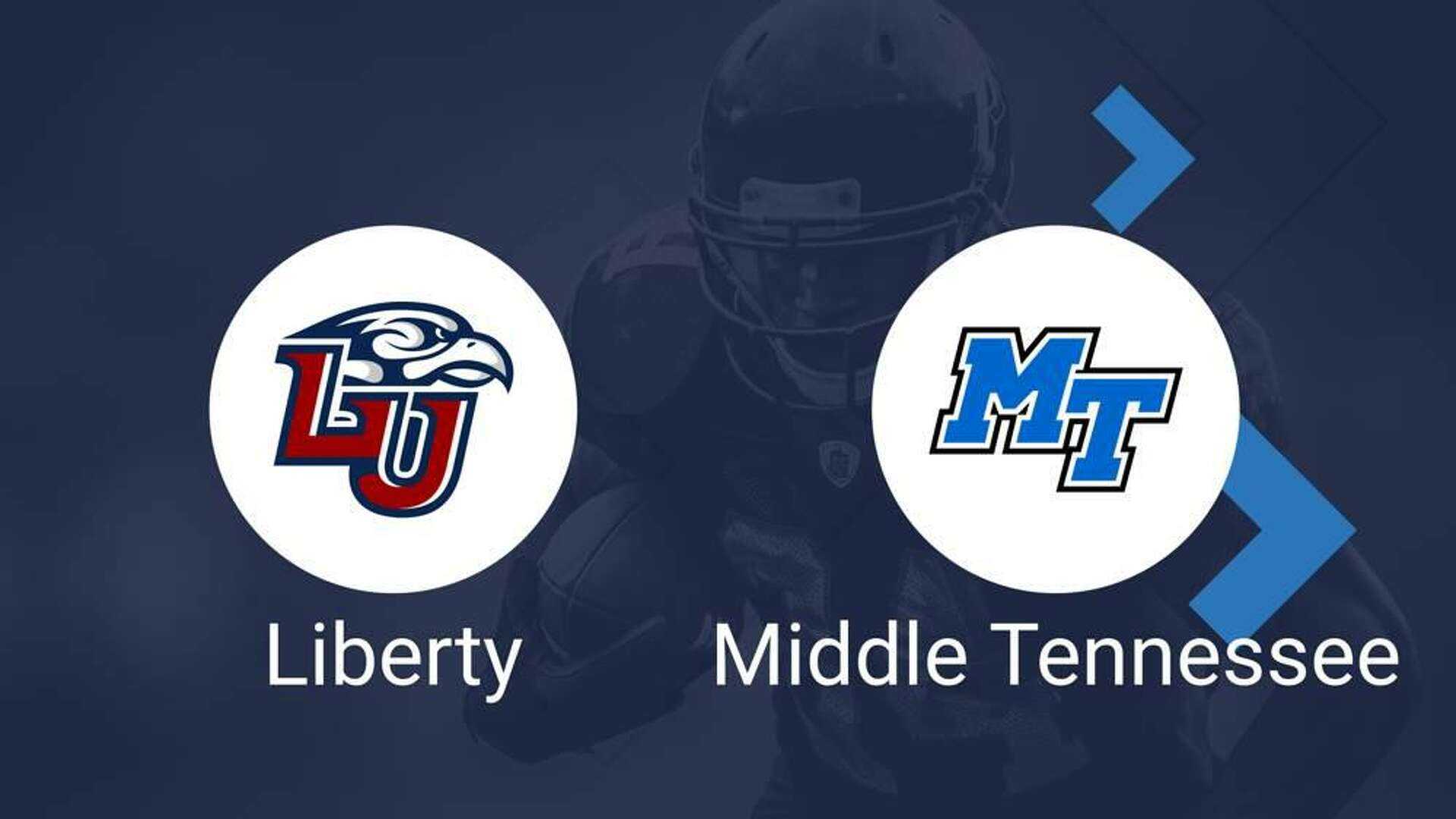 Liberty Flames Vs Middle Tennessee Blue Raiders Football Game