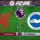 Liverpool Vs Brighton Premier League Match At Anfield