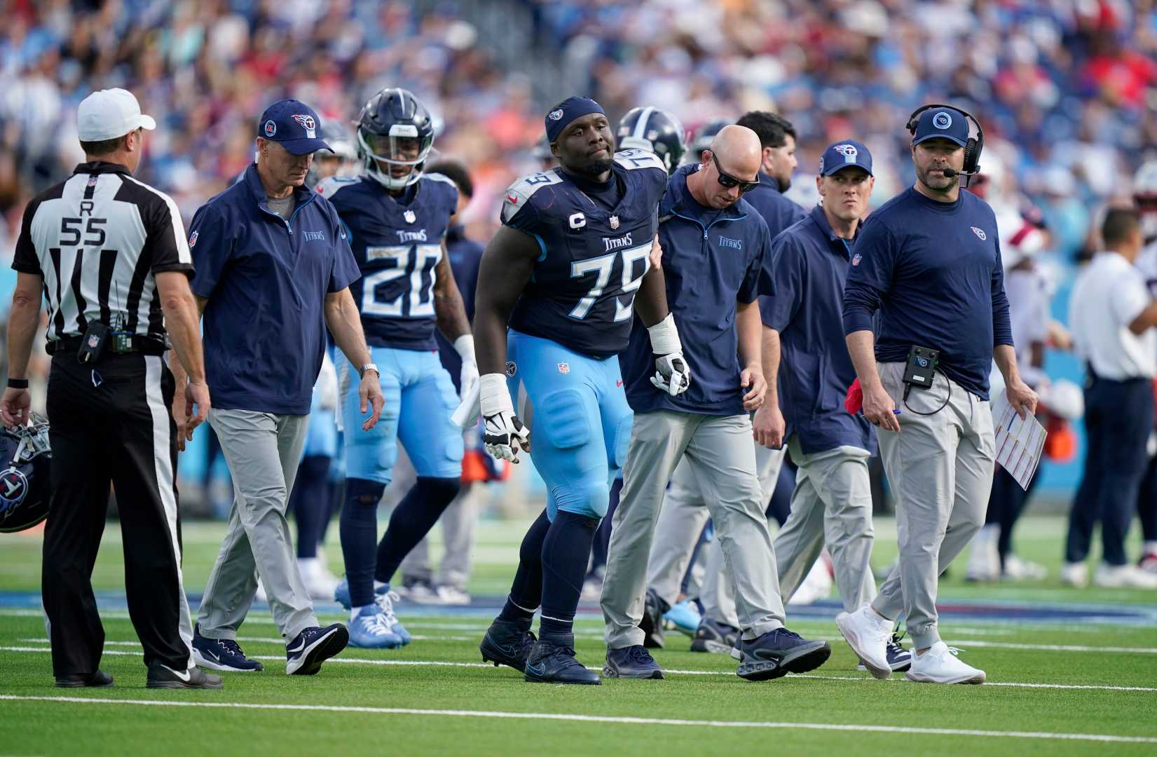 Lloyd Cushenberry Tennessee Titans Injury