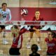 Louisville Volleyball Team In Action