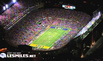 Lsu Vs Alabama At Tiger Stadium Nighttime