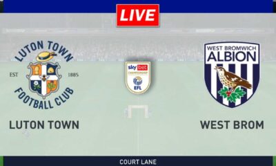 Luton Town Vs West Bromwich Albion Championship Match