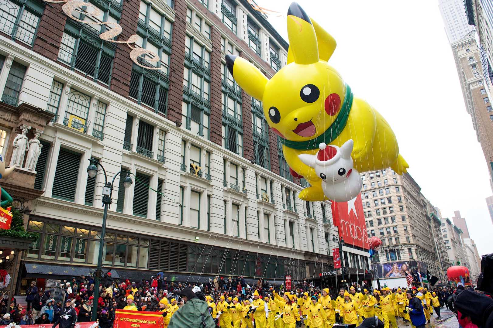 Macy’s Thanksgiving Day Parade Floats And Balloons