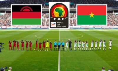 Malawi Vs Burkina Faso Football Match