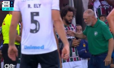 Marcelo Fluminense Coach Altercation