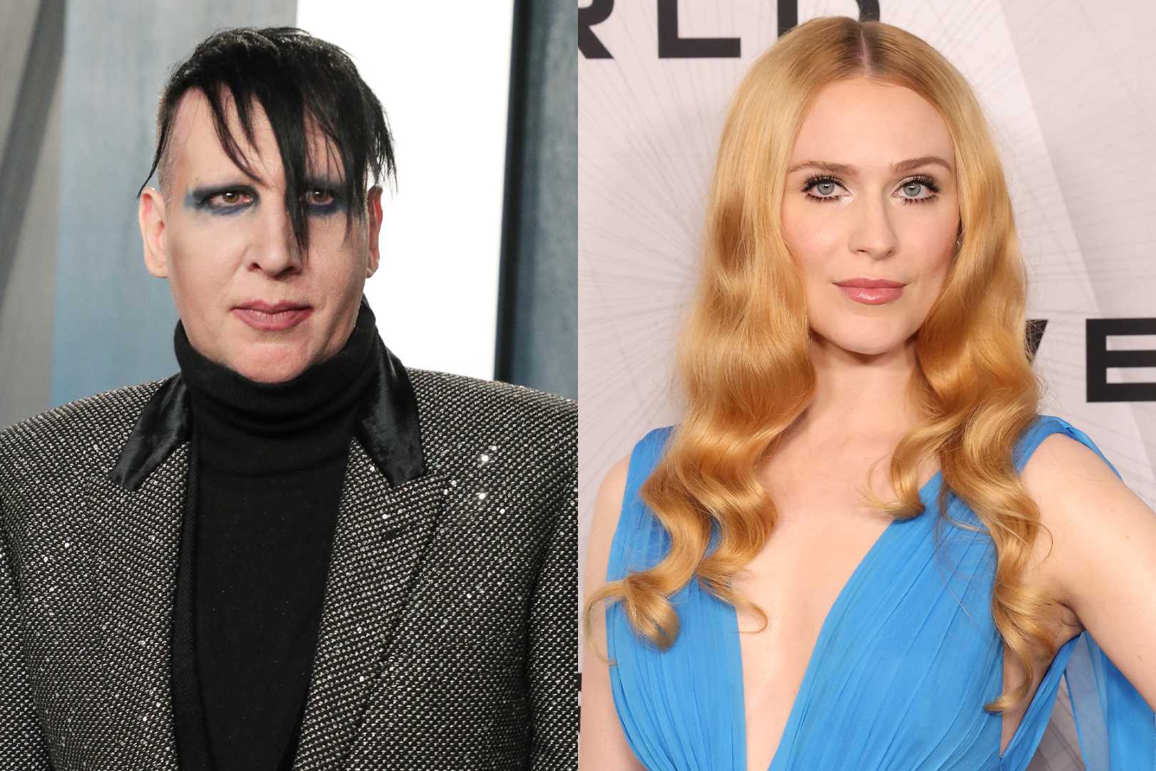 Marilyn Manson And Evan Rachel Wood