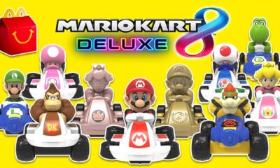 Mario Kart 8 Deluxe Mcdonald's Happy Meal Toys