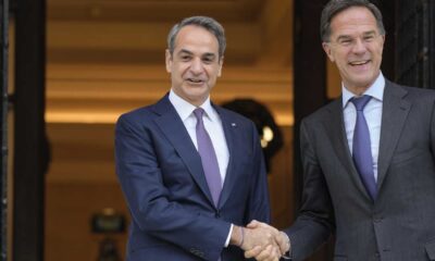 Mark Rutte Nato Secretary General Athens Protests