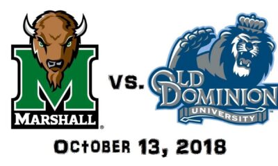 Marshall Thundering Herd Vs Old Dominion Monarchs Football Game