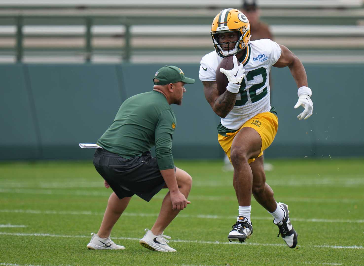 Marshawn Lloyd Green Bay Packers Practice