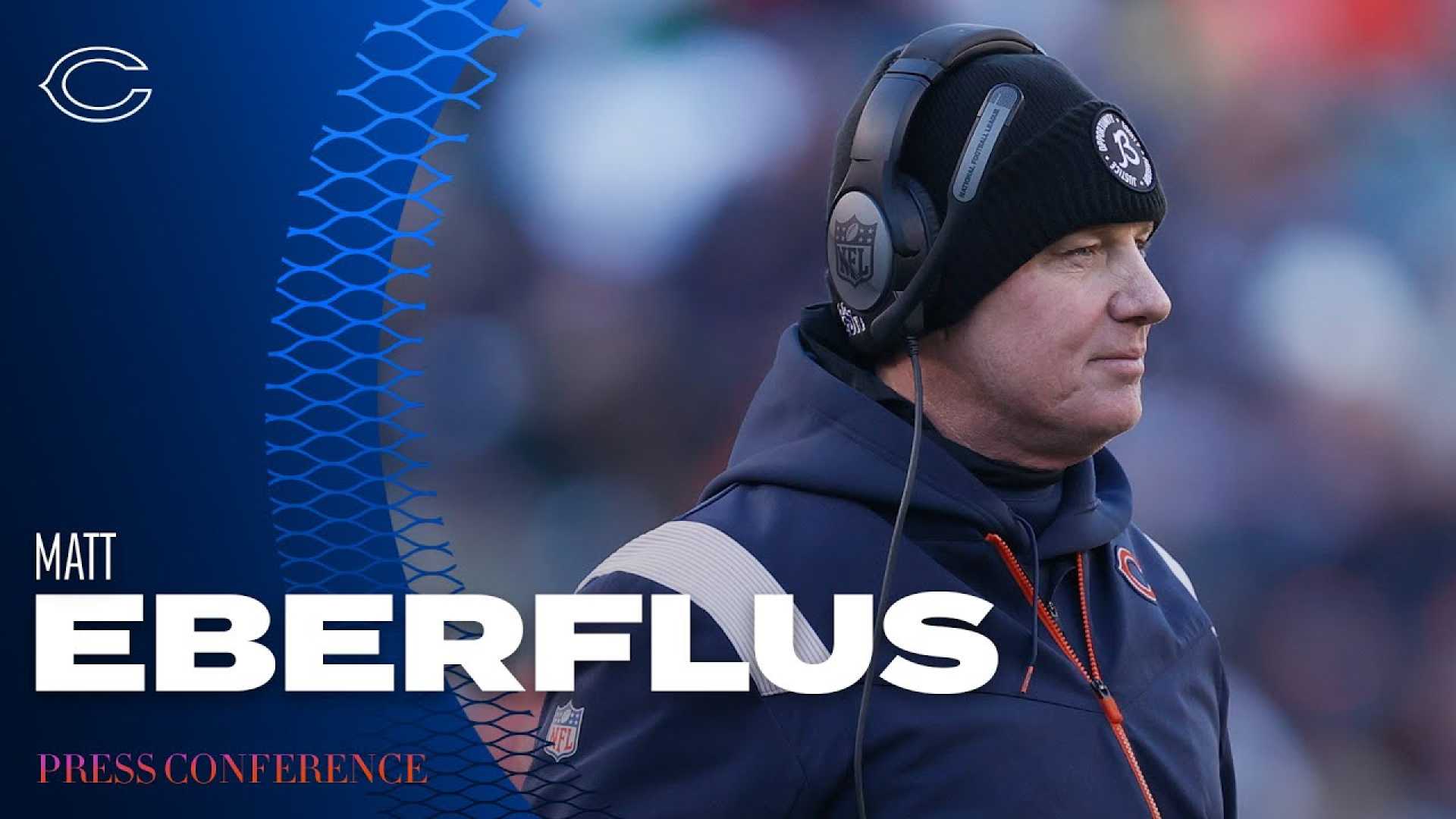 Matt Eberflus Chicago Bears Practice Injuries