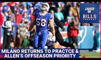 Matt Milano Buffalo Bills Practice Return