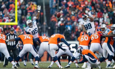 Matt Prater Kicking A Field Goal