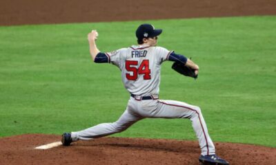 Max Fried Pitching For The Atlanta Braves