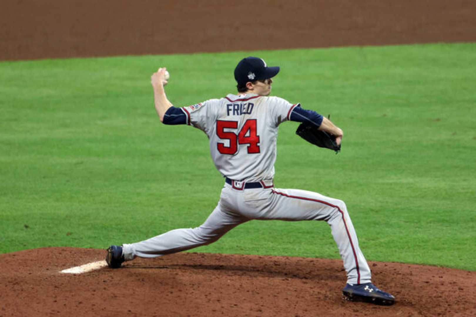 Max Fried Pitching For The Atlanta Braves