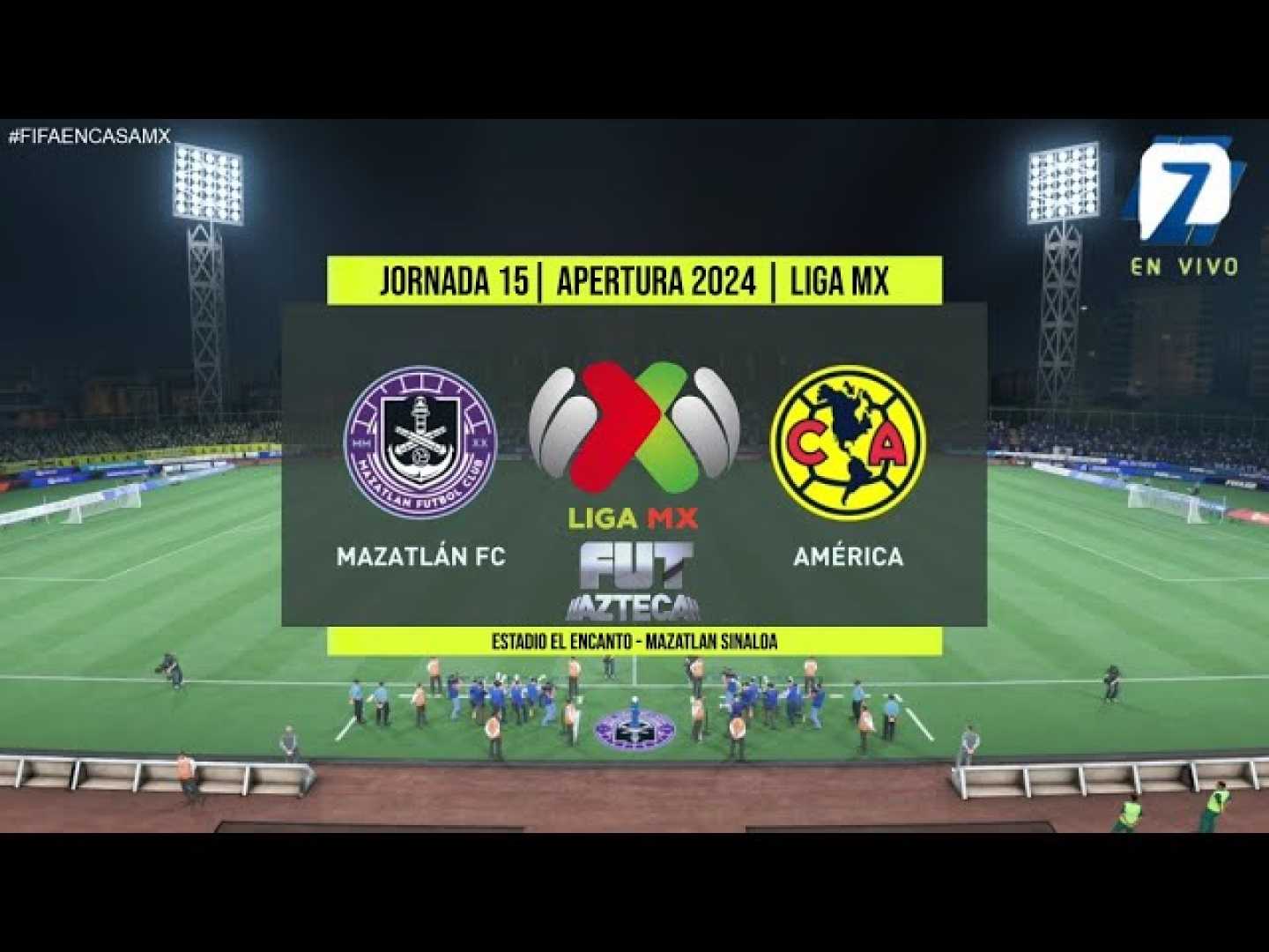 Mazatlán Vs América Liga Mx Jornada 15 Estadio El Encanto